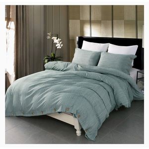 Sage Amazon Queen-size Duvet Cover